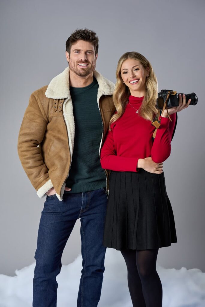 Marcus Rosner & Rebecca Dalton in Falling Like Snowflakes - Hallmark Channel Season 1 Episode 10
