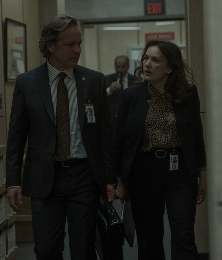 Peter Sarsgaard and Virginia Kull in 