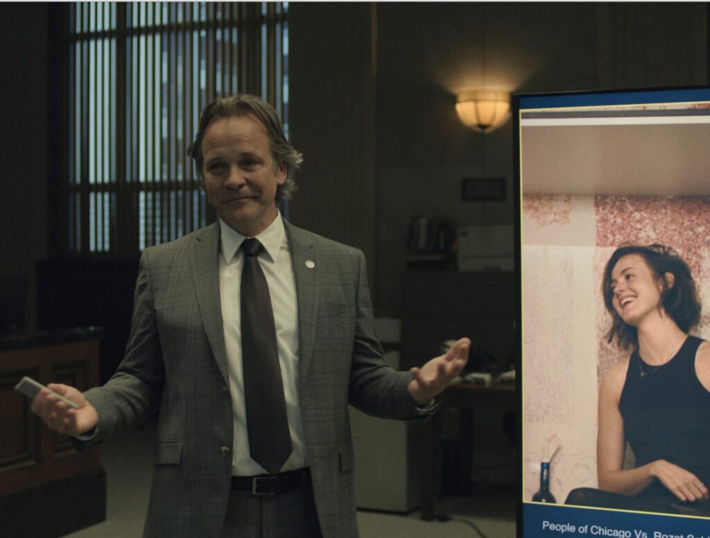 Peter Sarsgaard in the latest episode of