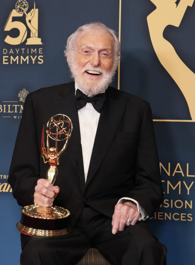 Award winner Dick Van Dyke attends the 51st Annual Daytime Emmy Awards at the Westin Bonaventure Suites on June 7, 2024 in Los Angeles, California. 