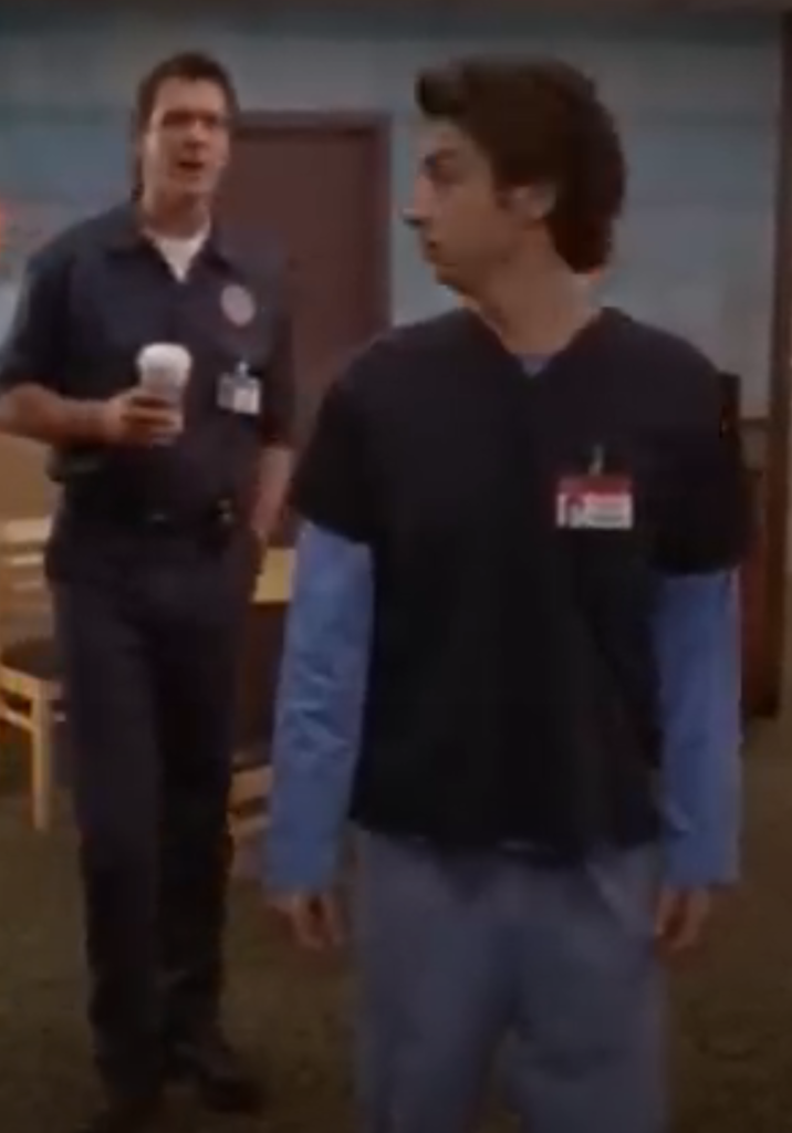 Scrubs' Janitor predicts that Bin Laden is hiding in Pakistan in 2006.