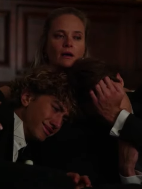 Susannah's kids finding out she has cancer.