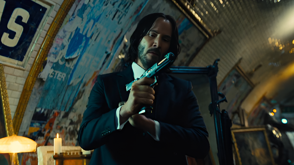 Uma captura de tela do Capítulo 4 de John Wick da Lionsgate