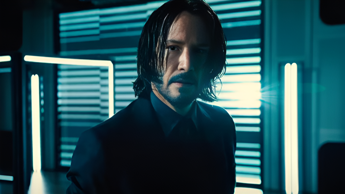 A screenshot from Lionsgate's John Wick Chapter 4