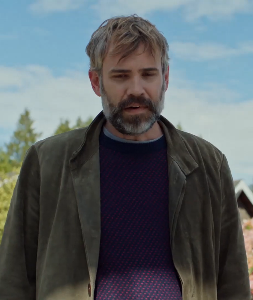 Rossif Sutherland stars as Carl Ahlberg in Small Town Murders