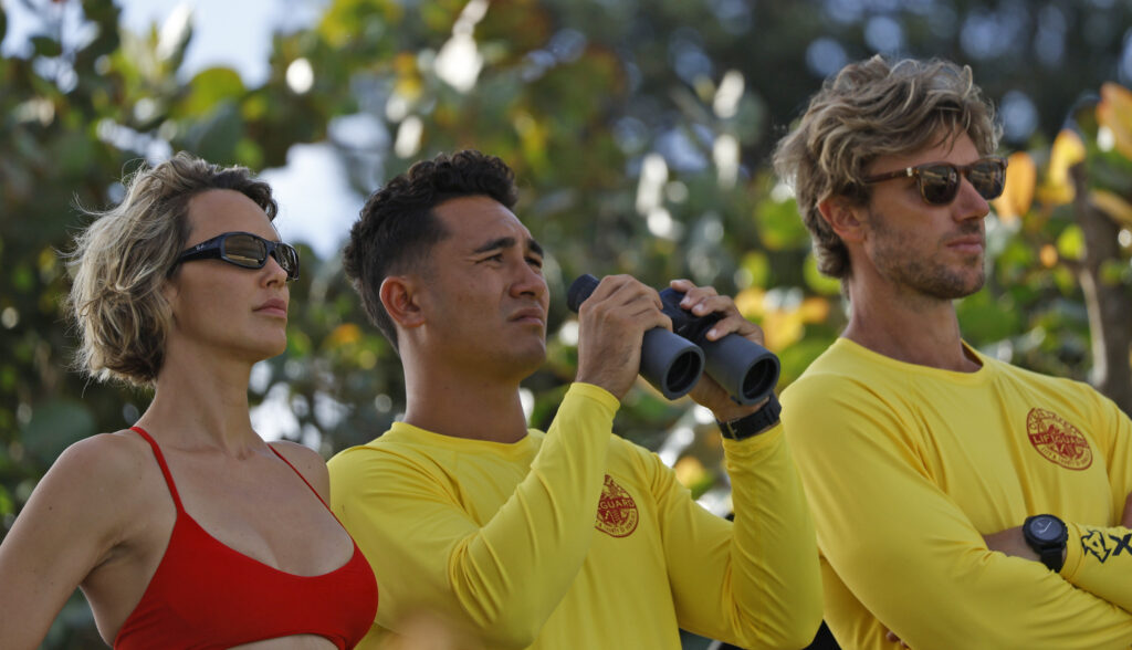 Lifeguards on duty during Rescue HI-Surf Season 1 Episode 1.