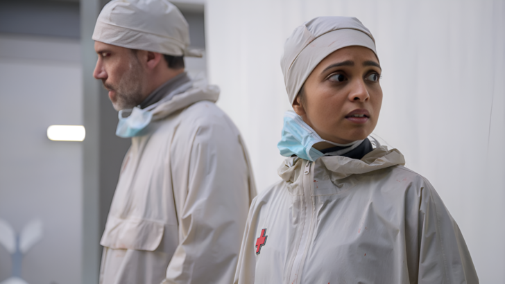 Jadran Malkovich as Dr. Marsh, Shalini Peiris as Dr. Sanjivni Kabir