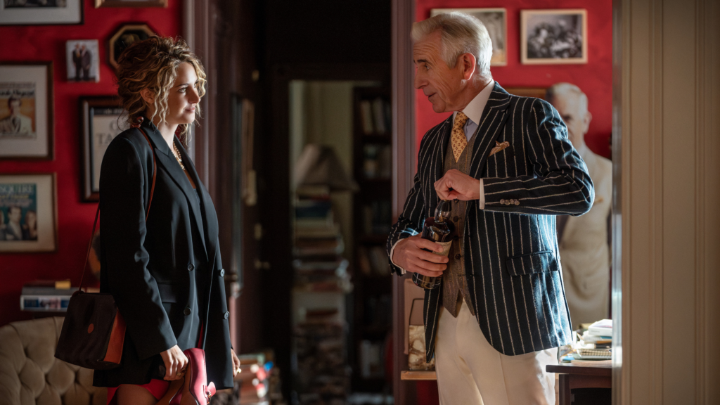 Shailene Woodley (â€œGiaâ€) and James Naughton (â€œGay Taleseâ€)