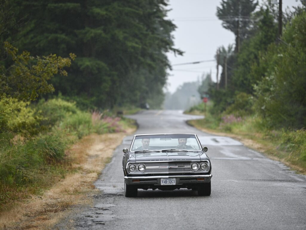 The Shaw brothers cruise the streets together during Tracker Season 2 Episode 2.