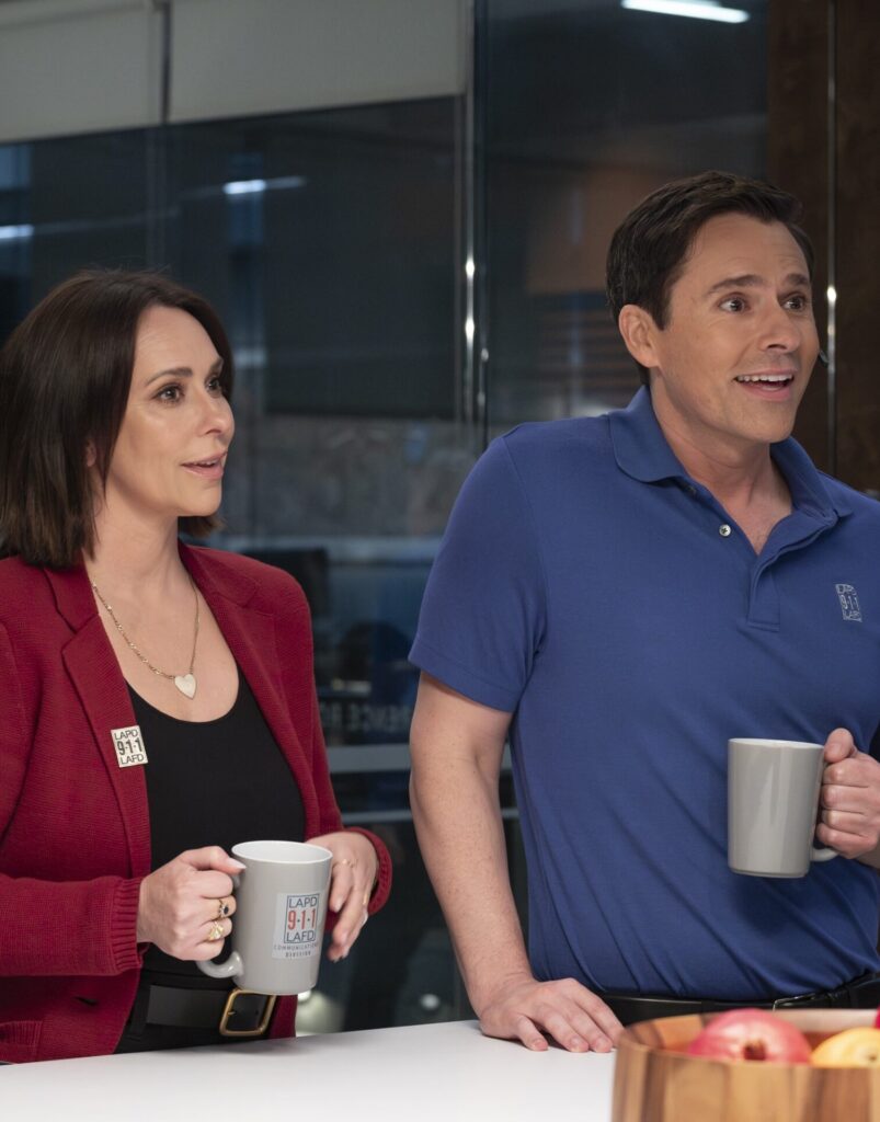 Maddie and Josh listen to Buck during 9-1-1 Season 8 Episode 6.