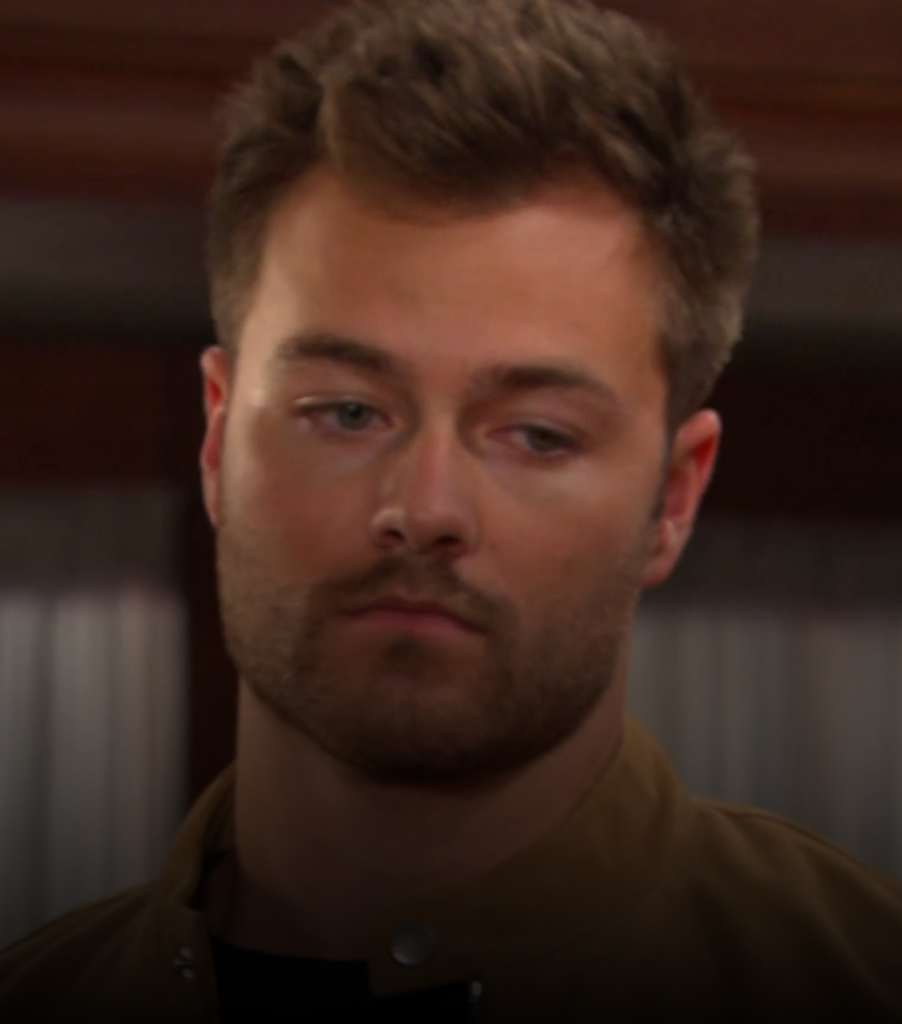 Doug III is in need of comfort after the truth comes out on Days of Our Lives during the week of 3-24-25