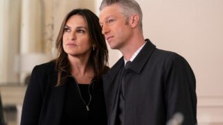Benson and Carisi discuss a disturbing case on Law & Order: SVU Season 26 Episode 21