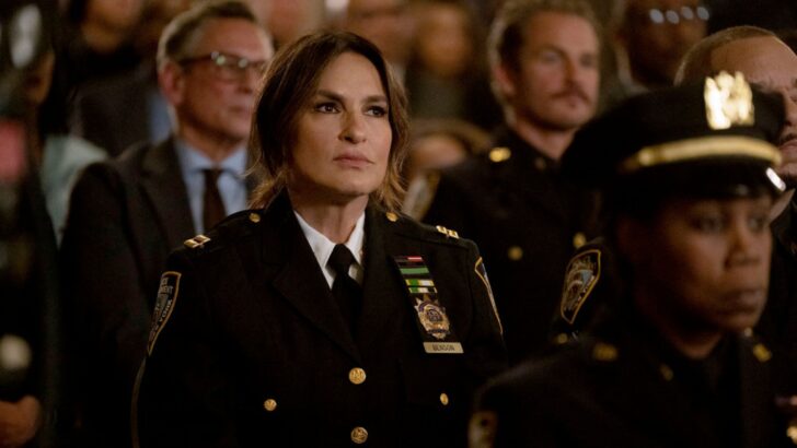 Benson in dress uniform on Law & Order: SVU Season 26 Episode 22