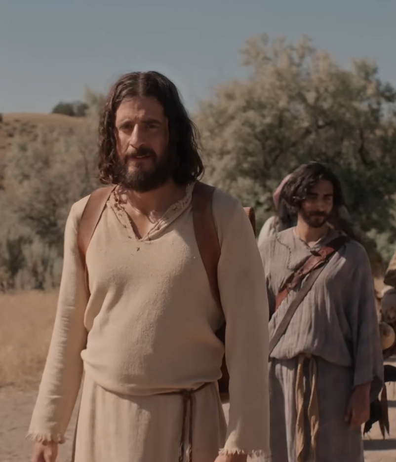 The Chosen actor Jonathan Roumi in a scene from Season 4