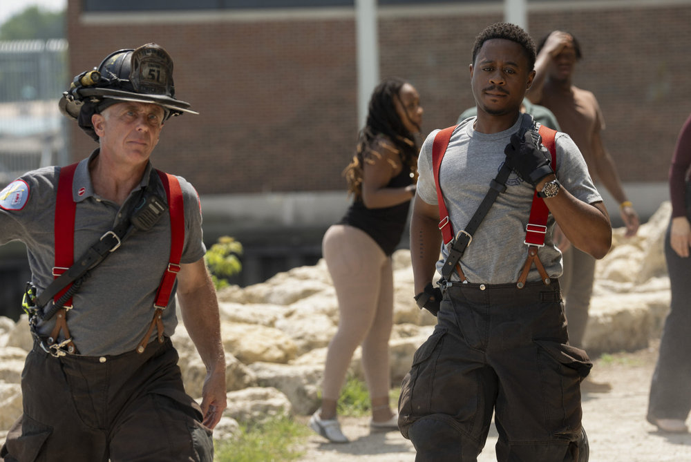 Ritter and Herrmann on Chicago Fire