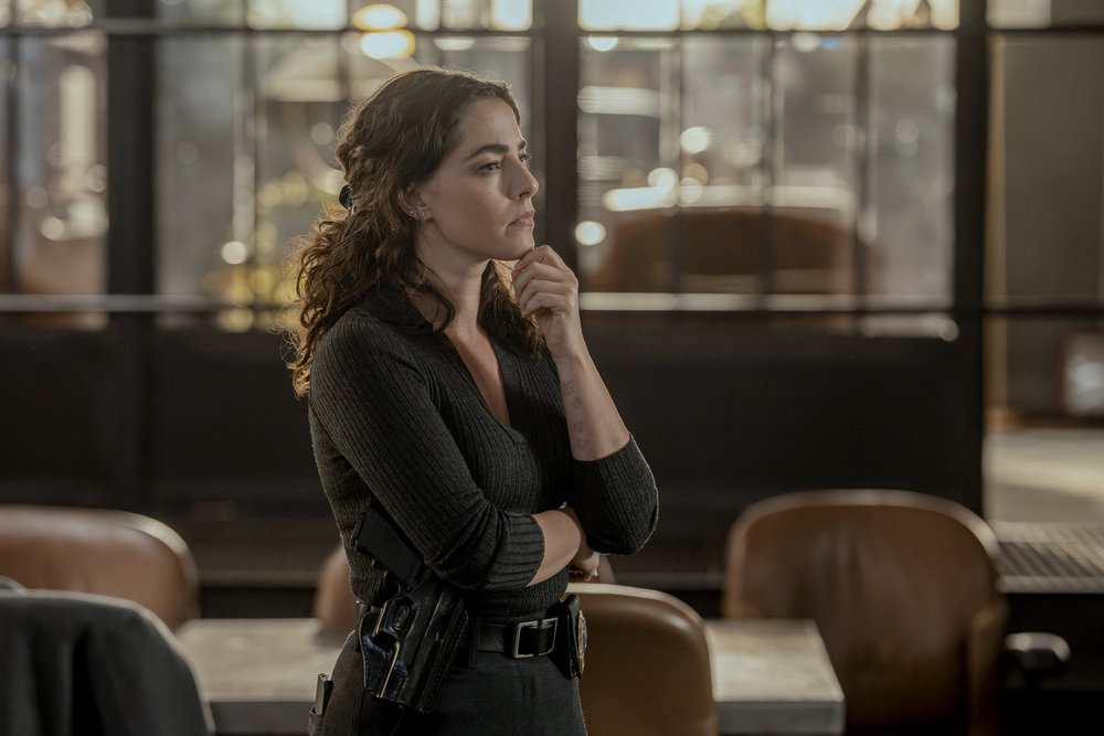Tanner tries to think about the case on Law & Order: Organized Crime Season 5 Episode 7