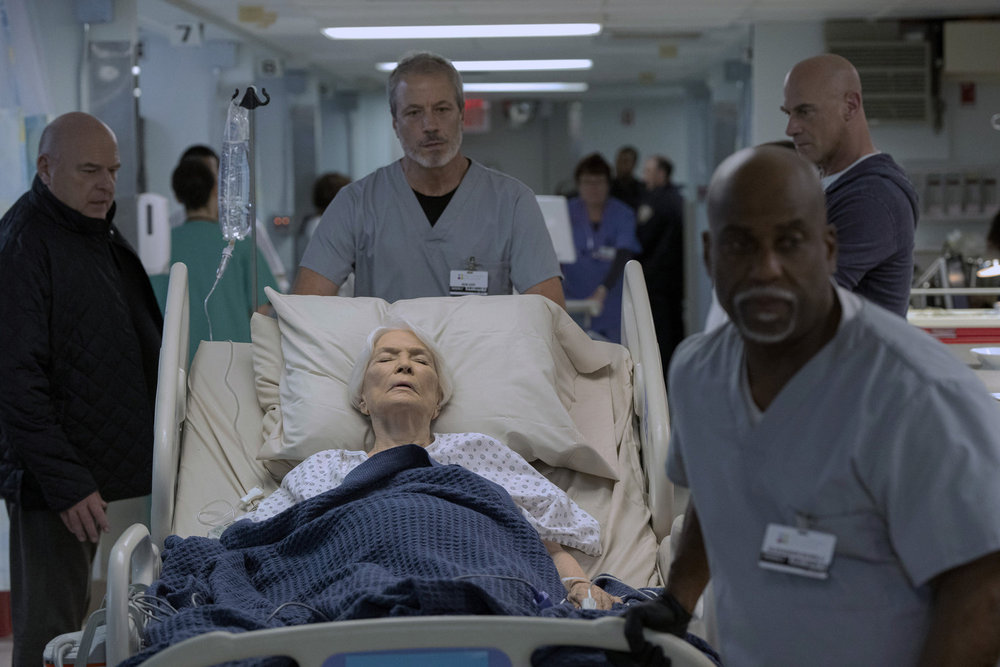 Bernie is wheeled into surgery on Law & Order: Organized Crime Season 5 Episode 8