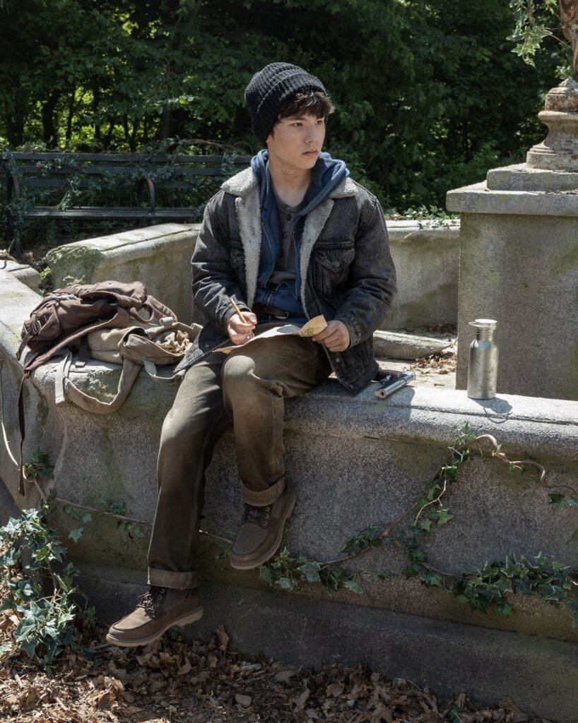 Hershel in Central Park on The Walking Dead: Dead City.