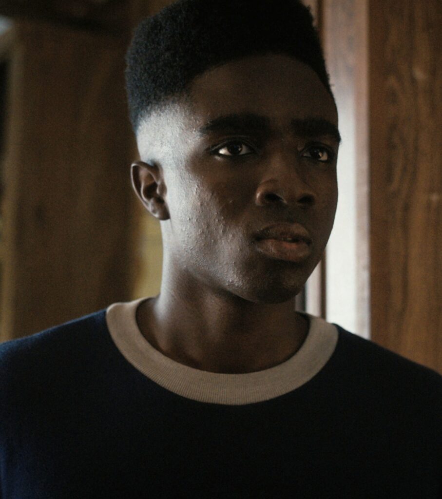 Caleb McLaughlin appears on Stranger Things Season 4.