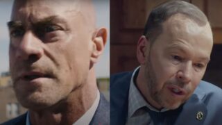 Custom image of Law & Order: Organized Crime's Elliot Stabler and Blue Bloods' Danny Reagan side by side