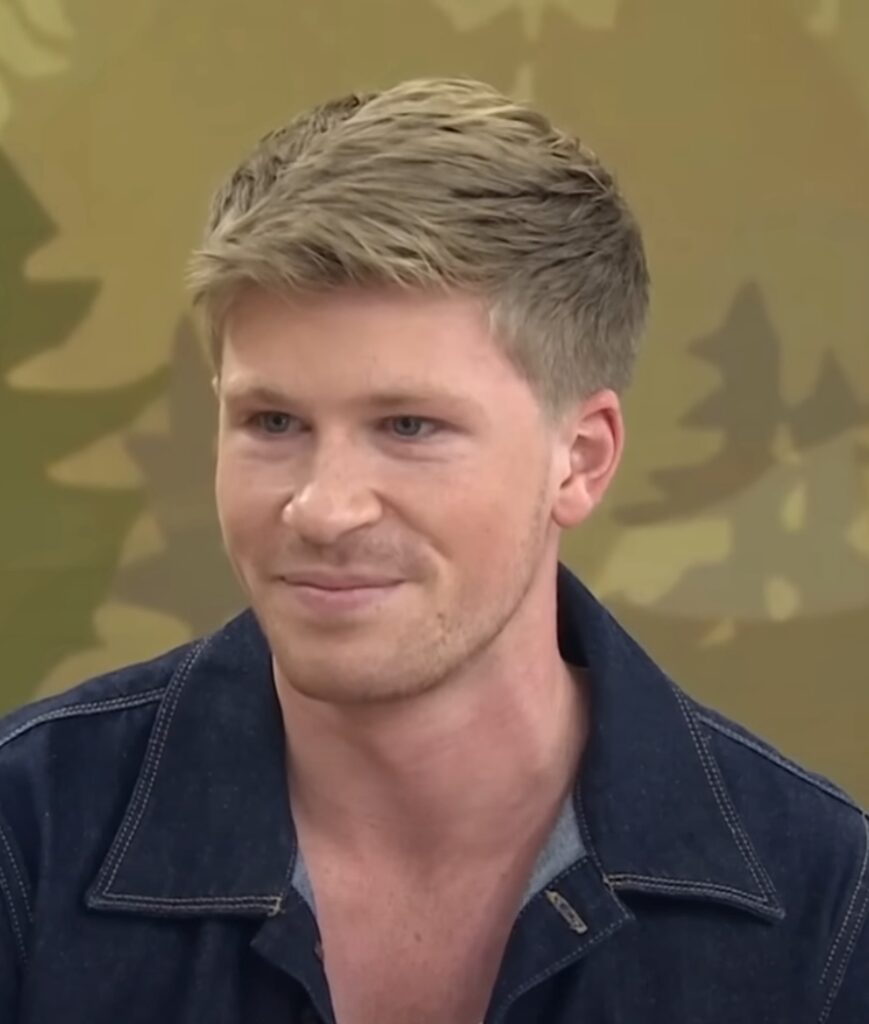 robert irwin during his today show appearance