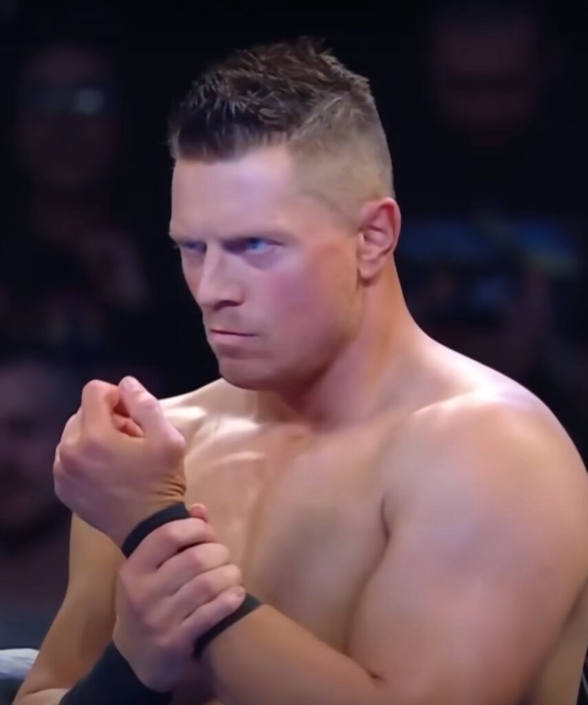 mike the miz mizanin appears in match for wwe smackdown