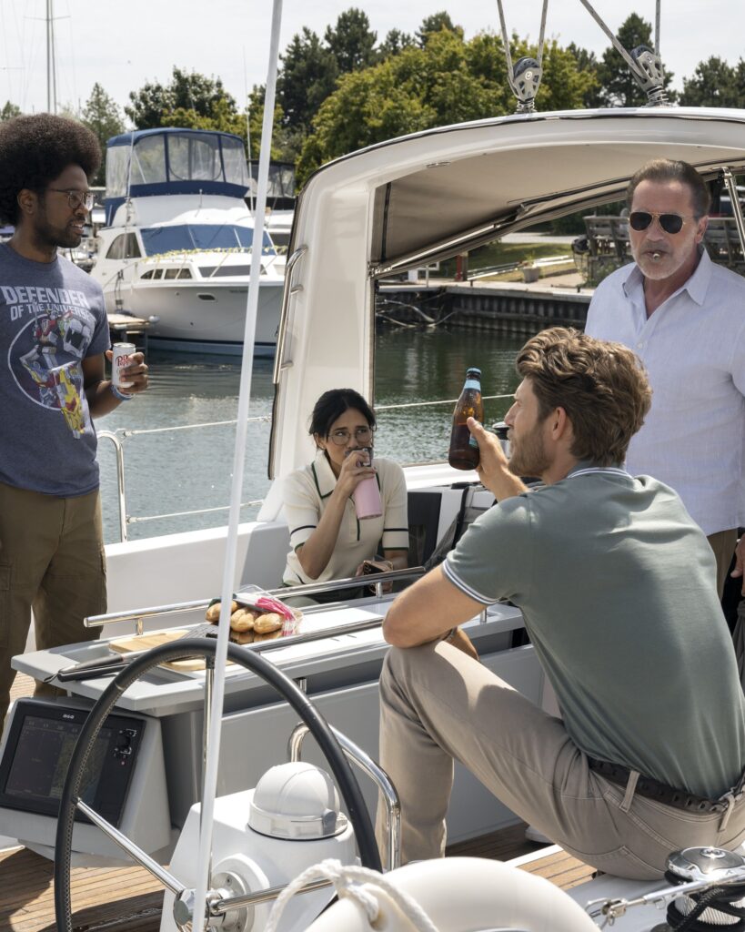 Fubar crew on boat.