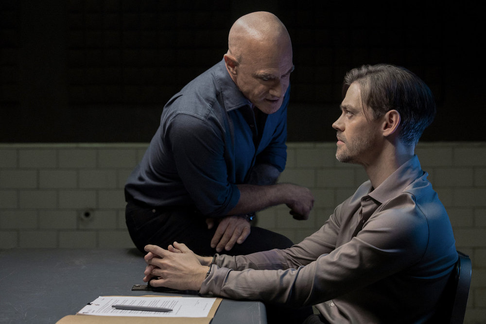 Stabler intimidates Emery on Law & Order: Organized Crime Season 5 Episode 10
