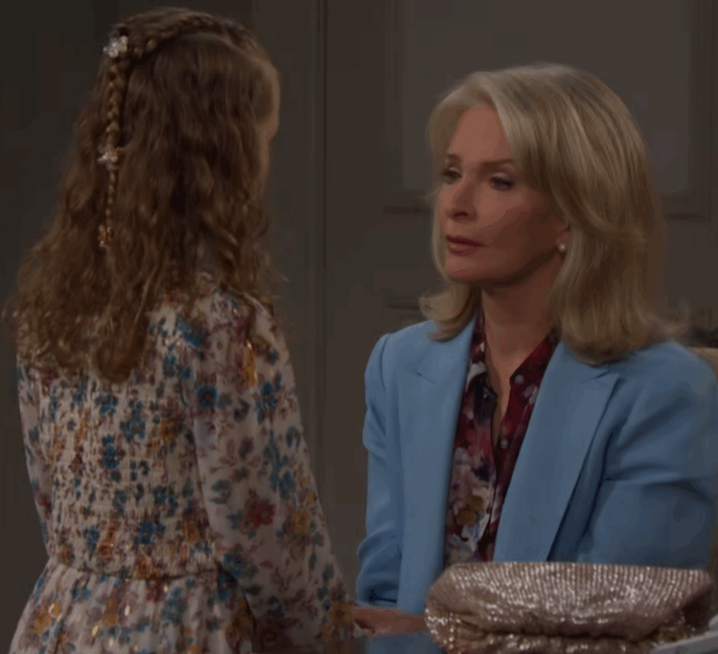 Marlena gets Rachel to open up on Days of Our Lives during the week of 6-23-25