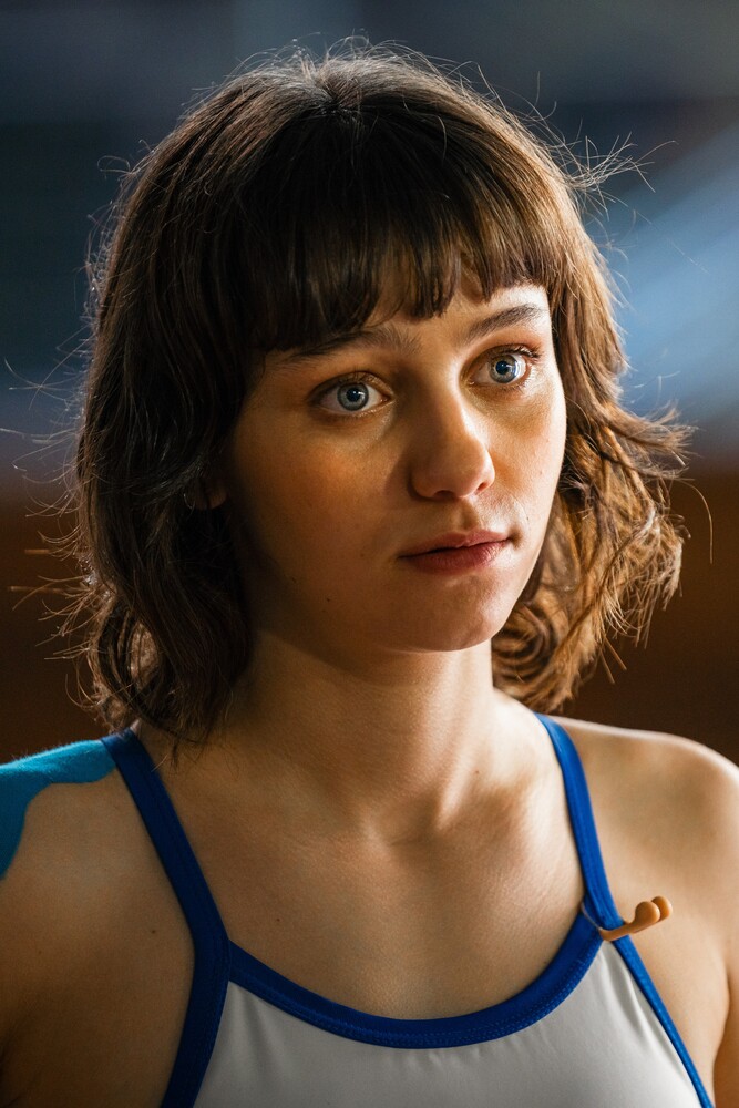 Maria Romanillos as Nuria Borges in episode 01 of OLYMPO.