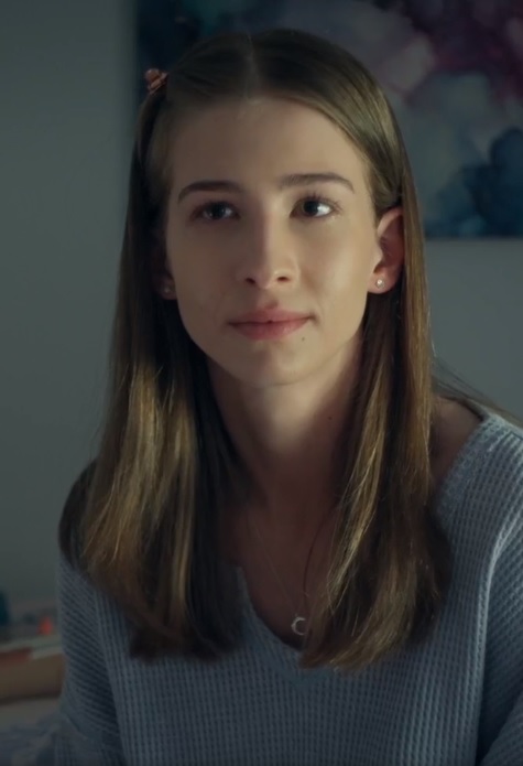 Emily in Before Your Father Finds Us on Lifetime.
