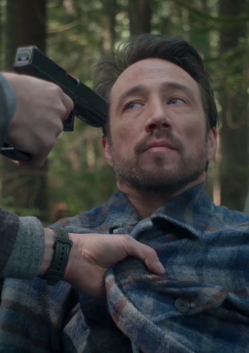 Steve faces a gun in Before Your Father Finds Us