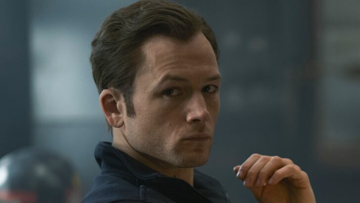 Taron Egerton Talks Ditching the Hero Cape to Play a Human Dumpster Fire in Smoke