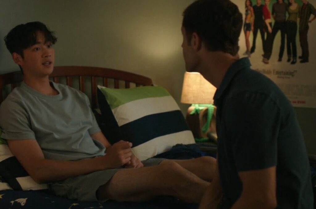 Steve and John chat.
