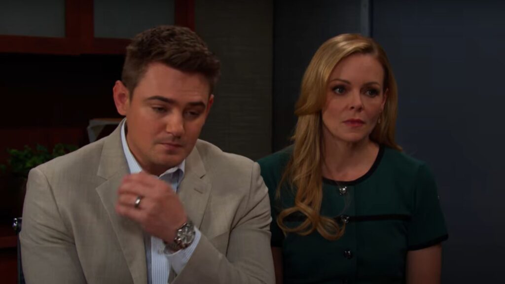 Johnny and Belle in court again on Days of Our Lives during the week of 9-01-25