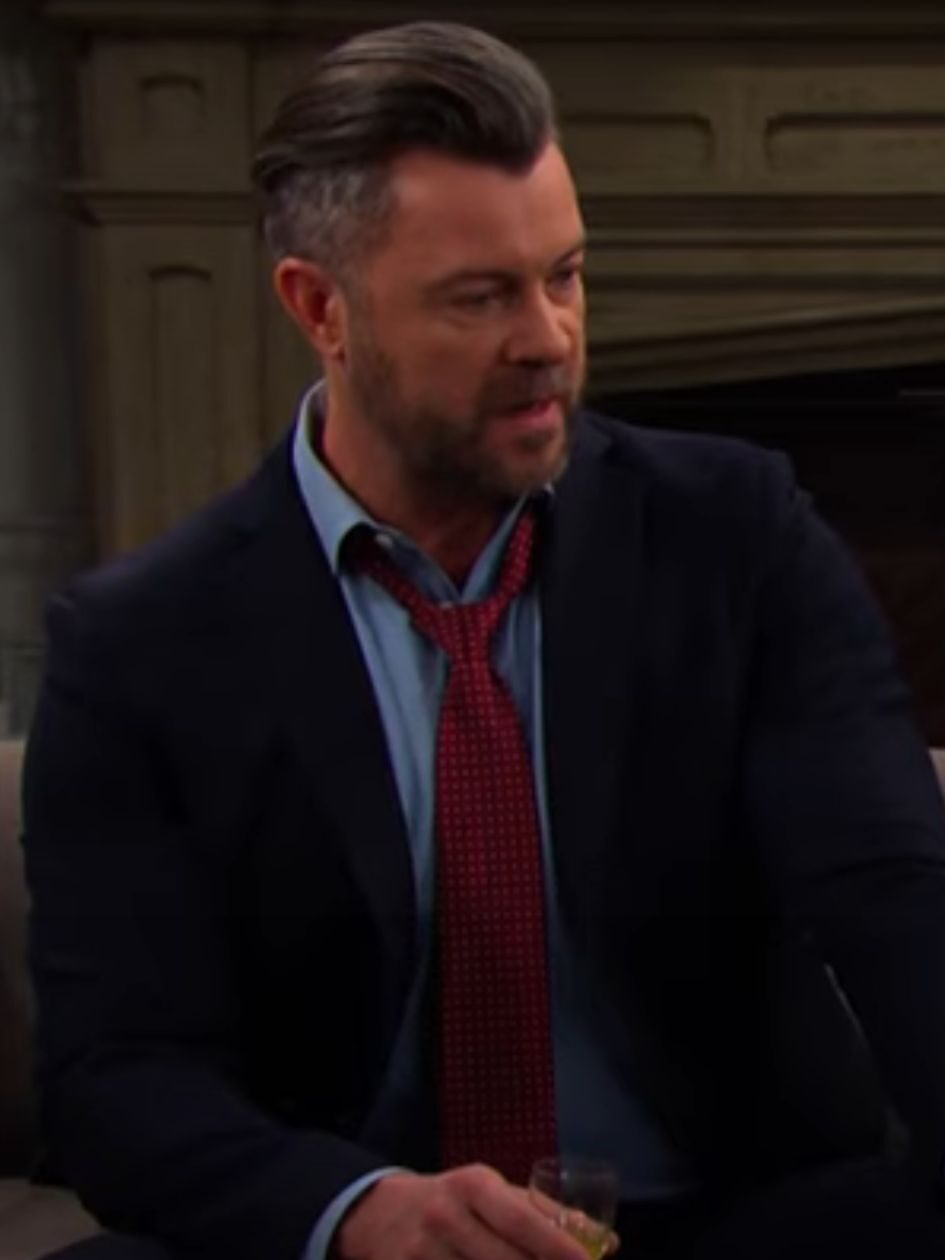 EJ tries to explain himself to Chad on Days of Our Lives during the week of 8-25-25