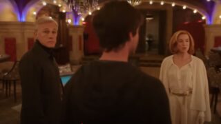 Three billionaires enter a secret room on Only Murders In The Building Season 5
