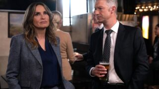 Benson and Carisi talking on Law & Order: SVU Season 27 Episode 1