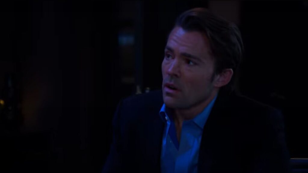 Philip is stuck in the office in the dark on Days of Our Lives during the week of 9-22-25