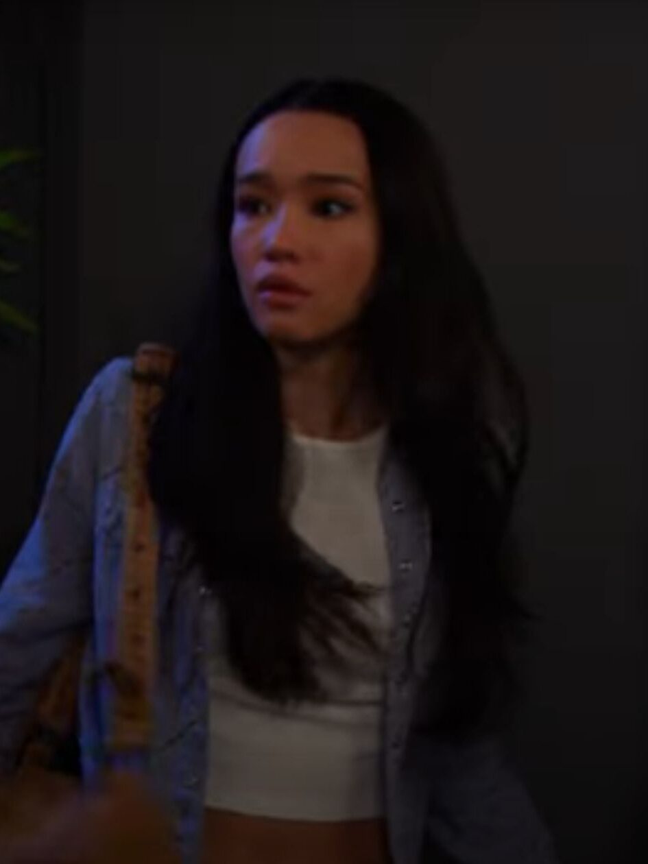 Sophia sneaks out of Tate's room on Days of Our Lives during the week of 9-15-25
