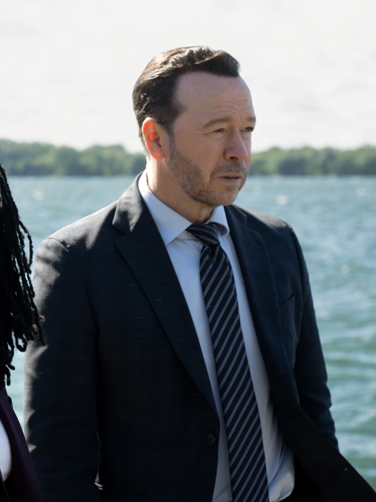 Danny and Lena arrive at the scene on Boston Blue Season 1 Episode 3