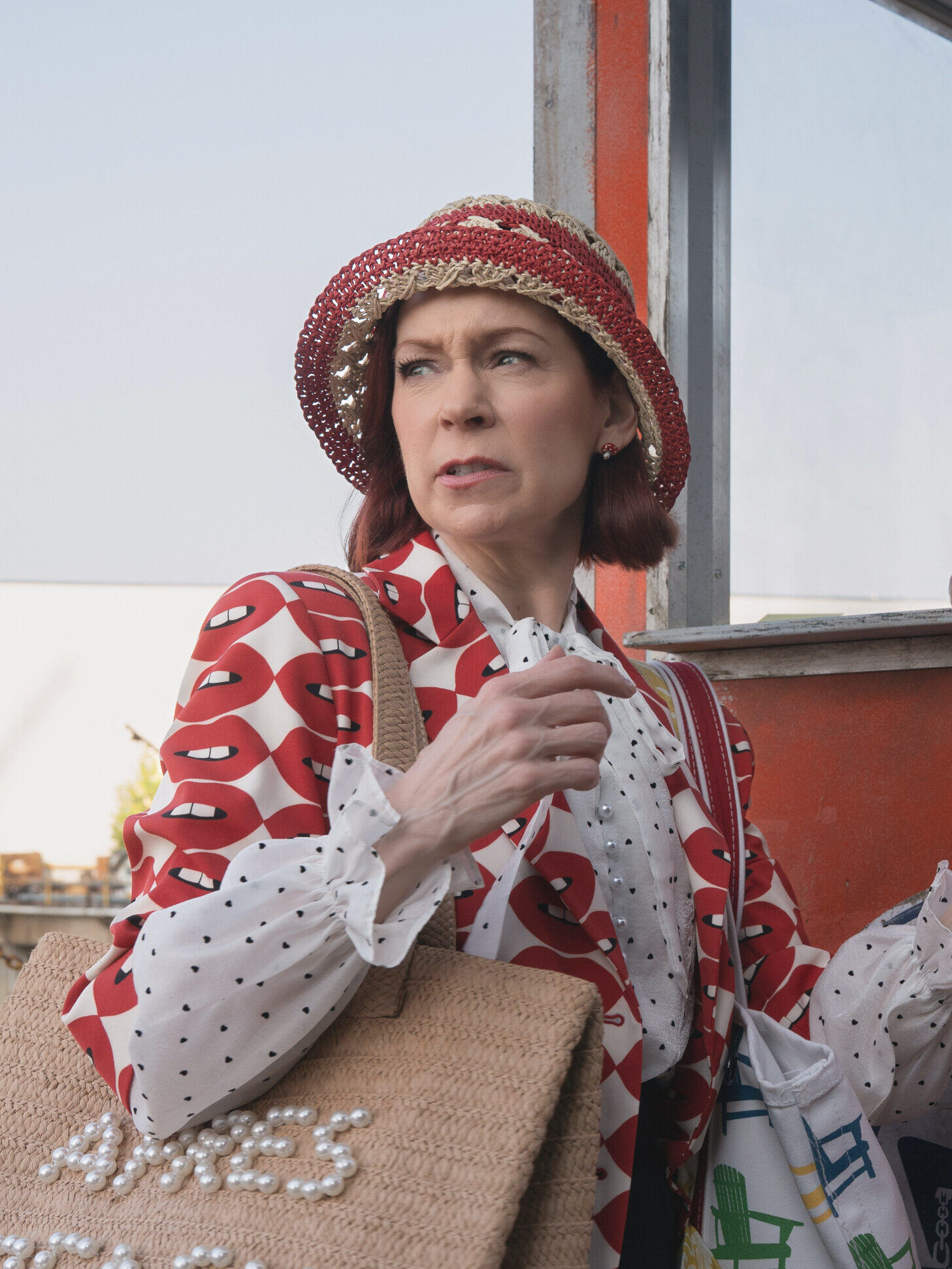 Elsbeth visits Kaya at a waterfront establishment on Elsbeth Season 3 Episode 3