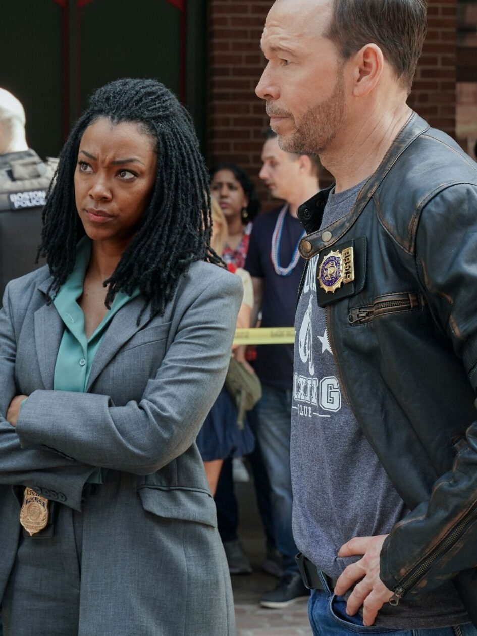 Lena and Danny are annoyed with Mae on Boston Blue Season 1 Episode 2