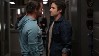 Bruno gets in Griffin's face on Law & Order: SVU Season 27 Episode 4