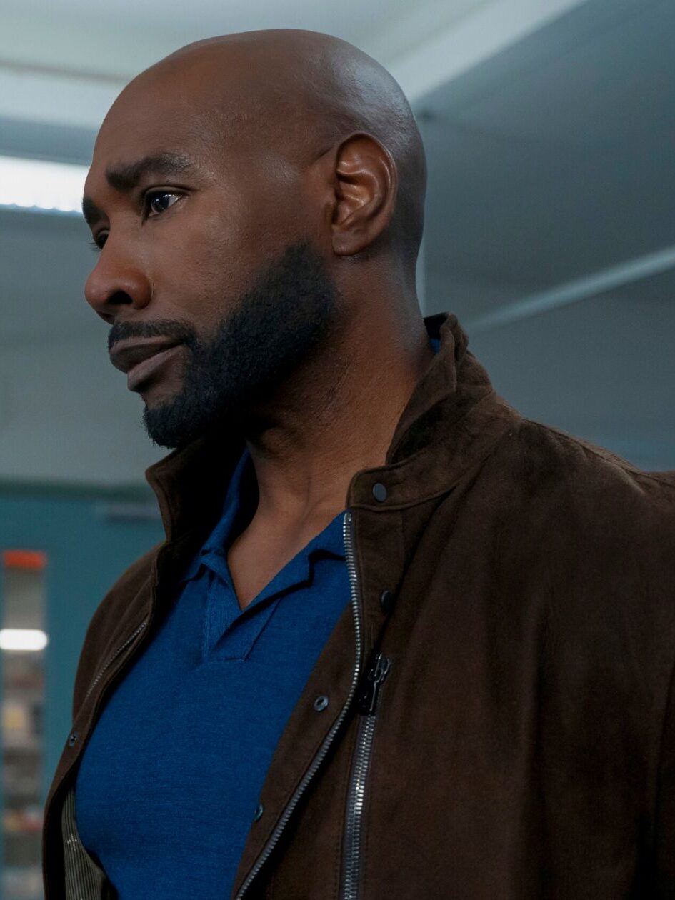 Watson and Sasha looking at something offscreen on Watson Season 2 Episode 1