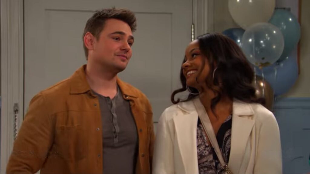 Johnny e Chanel vivem um momento feliz no Days of Our Lives durante a semana de 25/03/11