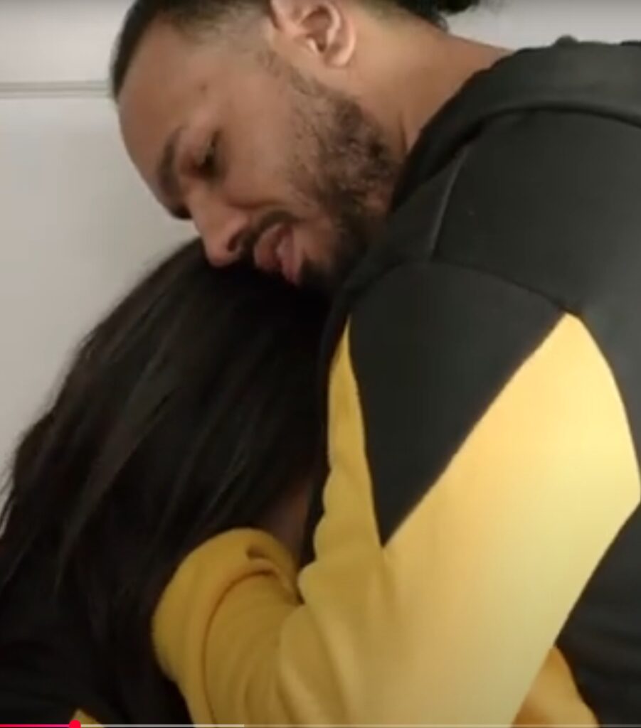 Michael and Justine hug on Life After Lockup