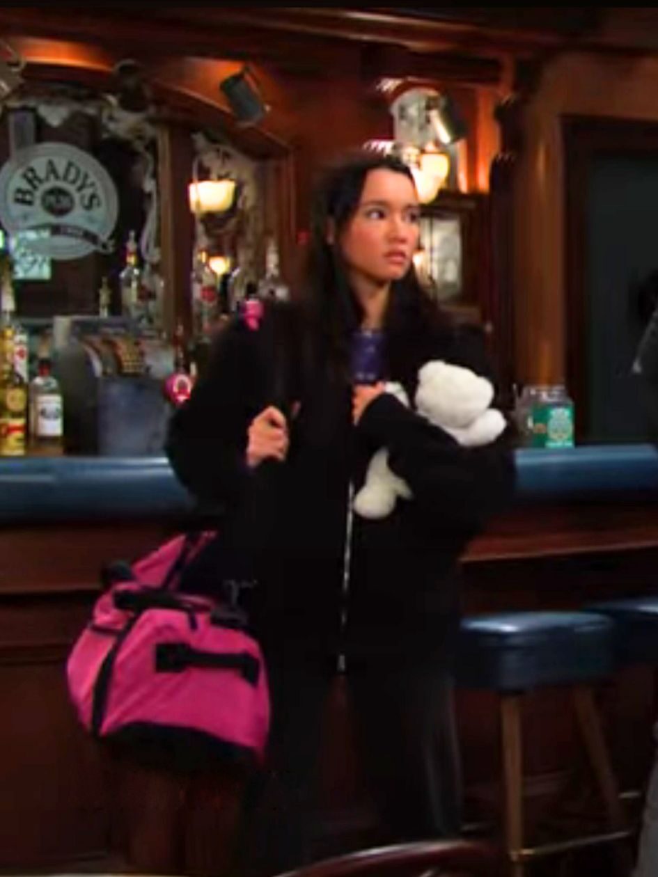 Brady and Steve catch Sophia trying to run away on Days of Our Lives during the week of 102025