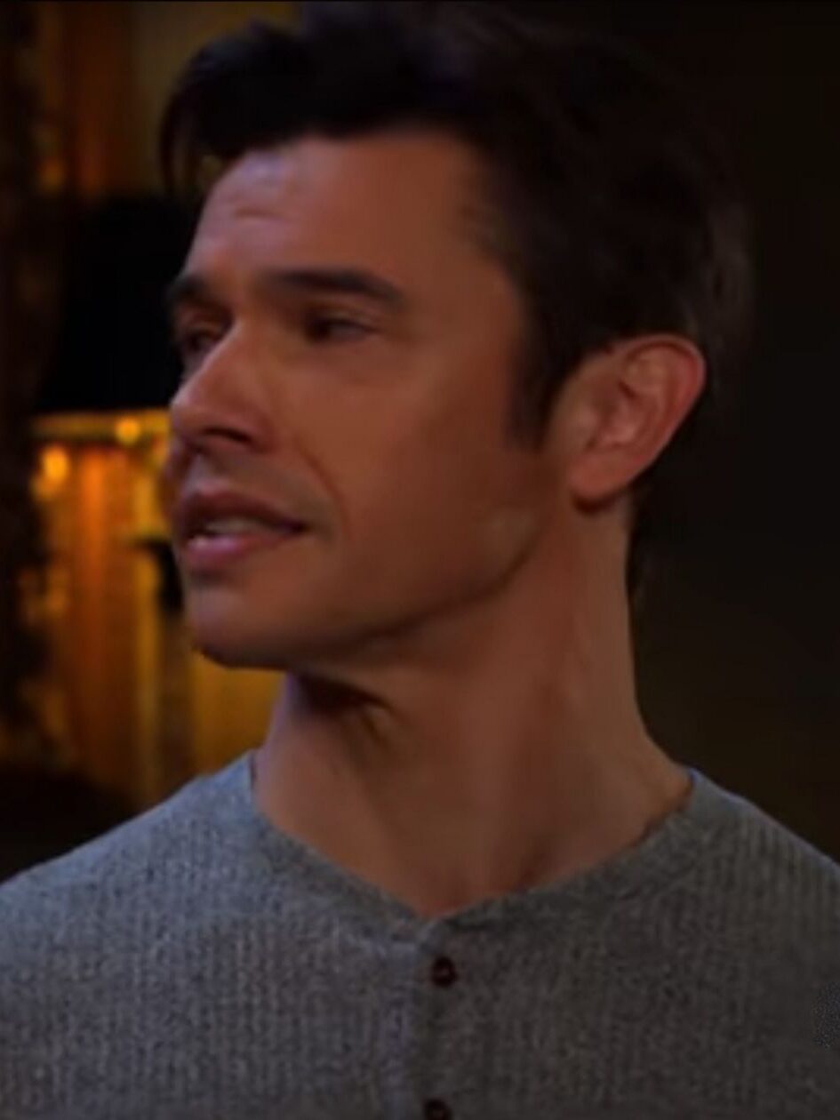 Xander seems defensive on Days of Our LIves during the week of 10-20-25