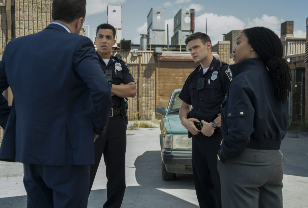 Danny and Lena confront Jonah and Sean on Boston Blue Season 1 Episode 4